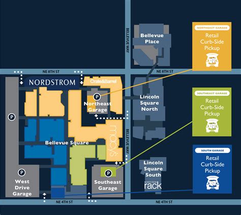 bellevue square map level 1.